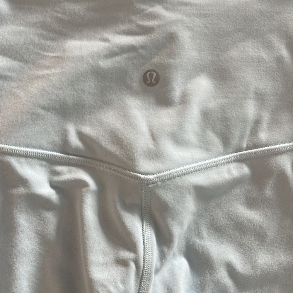 Lululemon Align HR pants 25 with pockets Powder Blue size 8 - Picture 6 of 7